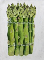 Asparagi, 2013 (acrilico su tela)