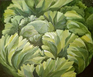 Cavolo, 2013 (acrilico su tela)