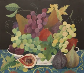 Frutta in una ciotola (acrilico)