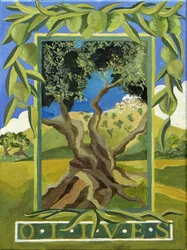 Olive verdi, 2014 (acrilico su tela)