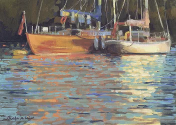 Riflessioni del pomeriggio sullo yacht