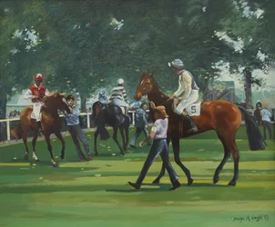 Il paddock, corse di Windsor