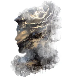 Silhouette Fluid Gold