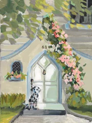 Porta bianca