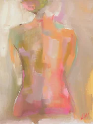 La schiena della donna