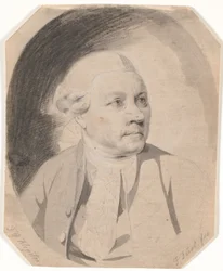 Ritratto del poeta F.G. Klopstock (1724-1803)