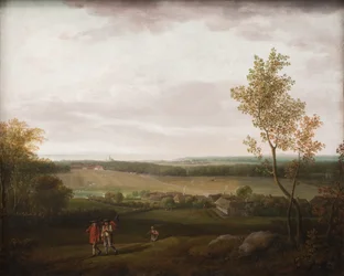 Vista della campagna vicino a Jægerspris