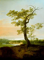 Veduta del Lago di Ginevra presso Veyrier