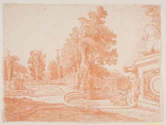Giardino con architettura. Caprarola