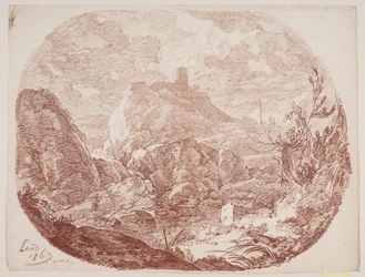 Paesaggio fantastico italiano