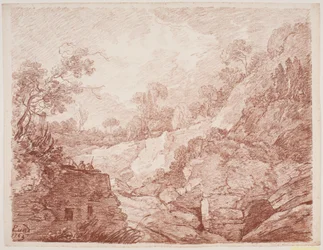 Paesaggio fantastico italiano