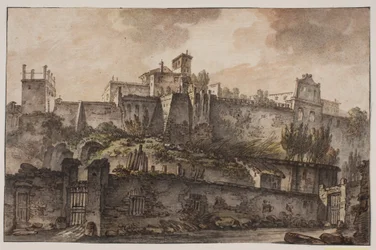 Parte ai piedi del Palatino, Roma