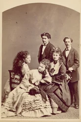 Famiglia Wohes, New York, 1870