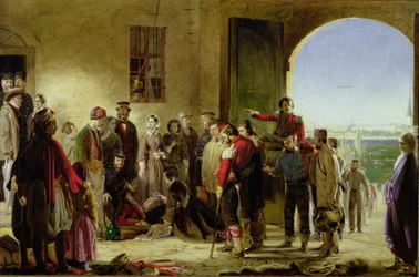 La Missione della Misericordia: Florence Nightingale riceve i feriti a Scutari