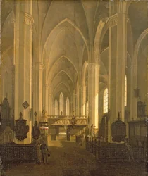 Veduta interna della chiesa di San Giovanni ad Amburgo