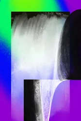 Un flusso digitale vivace