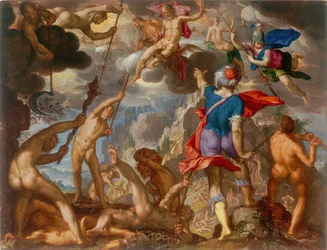 La battaglia tra gli dei e i giganti