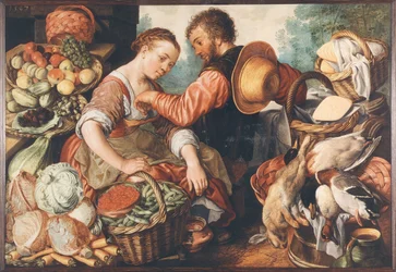 Scena di mercato, 1567