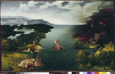 Paesaggio con Caronte che attraversa lo Stige