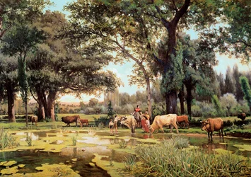 Estate. (1843-1894). Anni 1880. Barcellona. Museo nazionale d