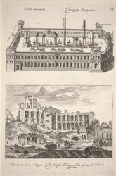 Illustrazione da "Des Alten and Neuen Roms Grosser Schau-Platz" di Joachim von Sandrart