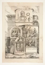 Rilievi romani con iscrizioni