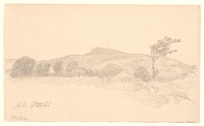 Paesaggio con vista verso la cresta di Høråsen. Öströö