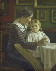 Marie mangia