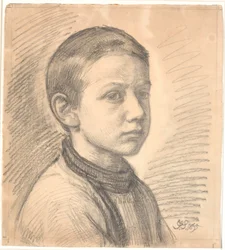 Ritratto del pittore J.Th. Skovgaard da bambino