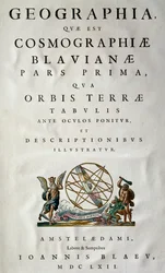 Atlas Maior, sive cosmografphiae Blaviana