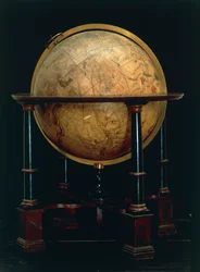 Globo celeste di Joan Blaeu