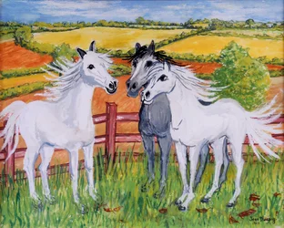 Tre cavalli vivaci, 2002