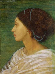 Testa di donna di origine mista, 1861