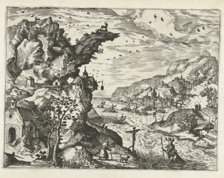Paesaggio con San Cristoforo