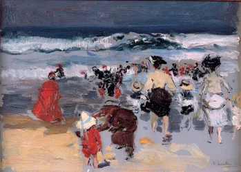 Spiaggia a Biarritz