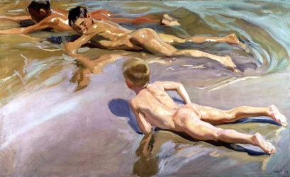 Bambini in spiaggia