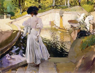 Maria che guarda i pesci, Granja, 1907