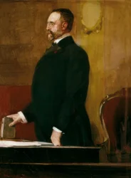 Ritratto di Don Jose Canalejas Mendez (1854-1912)