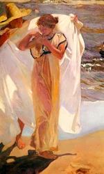 Dopo il bagno, 1908