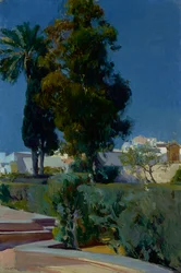 Angolo del giardino, Alcazar, Siviglia