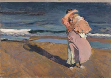 Pescatrice con bambino, Valencia, 1908
