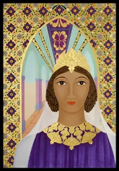 Regina Ester, 2014 (tempera all