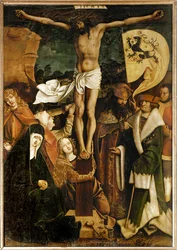 La Crocifissione (tempera su legno di abete)