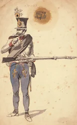Soldato semplice della fanteria ungherese, 1835-1849