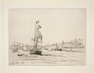 Entrata del porto di Honfleur