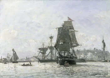 Grandi barche a vela a Honfleur
