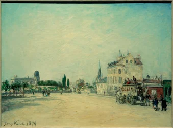 Diligenza su Faubourg St. Jacques