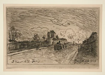 Uscita dalla Casa Cochin (Faubourg Saint-Jacques)