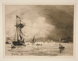 Uscita dal Porto di Honfleur