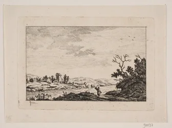 Paesaggio con fiume